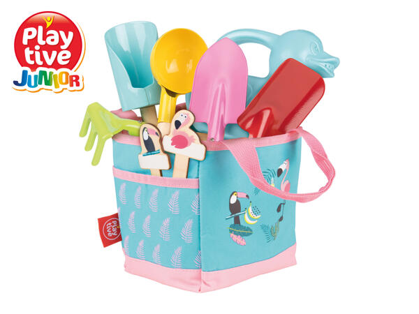 Playtive Junior Kids' Gardening Set with Bag
