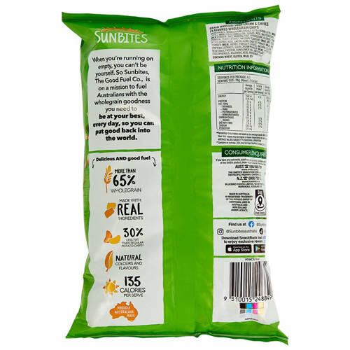 Sour Cream & Chives 170g