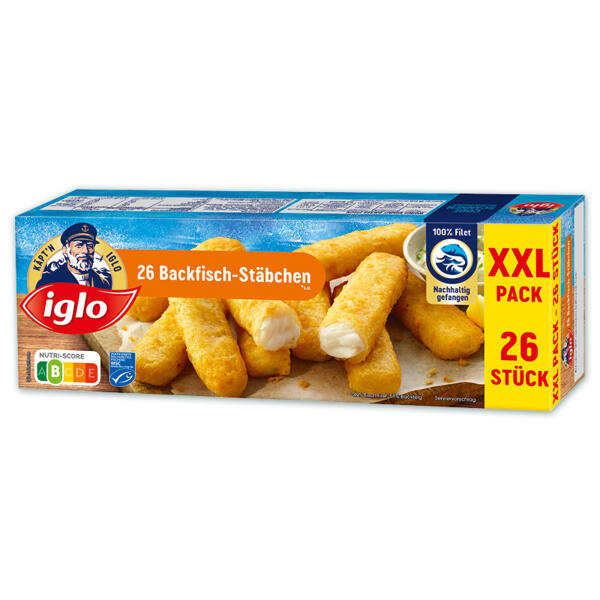 Backfisch-Stäbchen / Filegro XXL