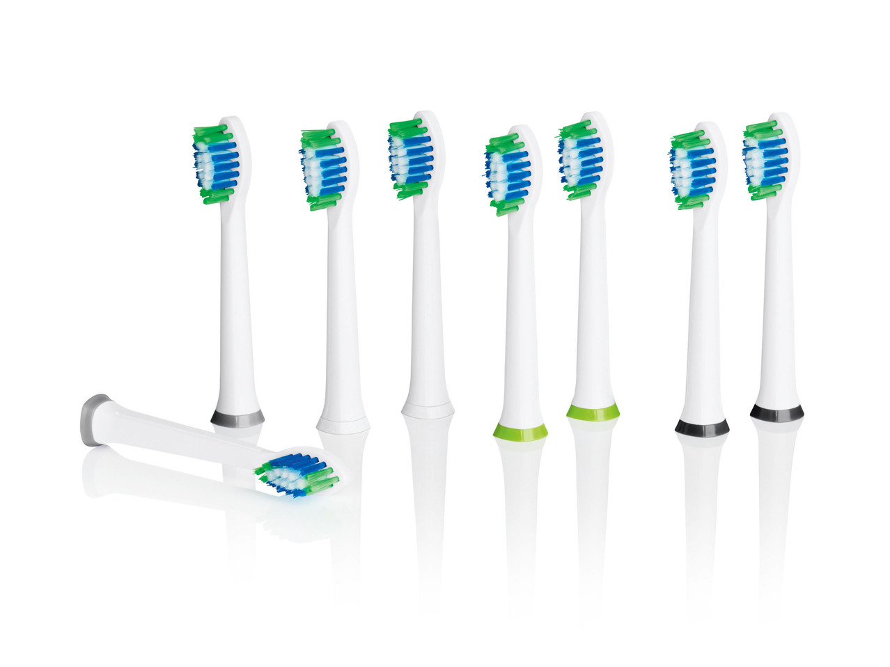 Replacement Sonic Toothbrush Heads, 8 pieces