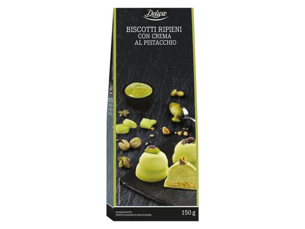 Cookies with Pistachio Cream filling
