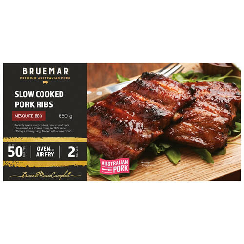 Slow Cooked Pork Ribs 650g