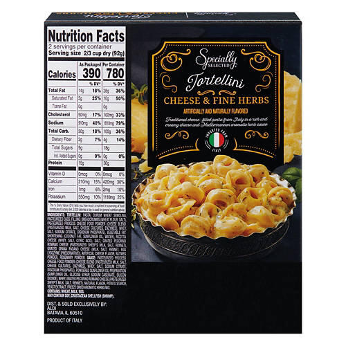 Cheese & Herbs Flavored Tortellini, 6.5 oz