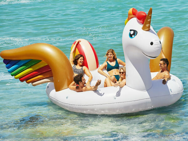 CRIVIT(R) XXL-Einhorn-Badeinsel
