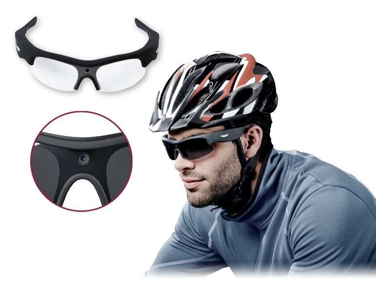 Silvercrest(R) Sports Sunglasses with HD Camera