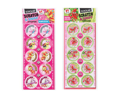 Scratch & Sniff Stickers 84pk
