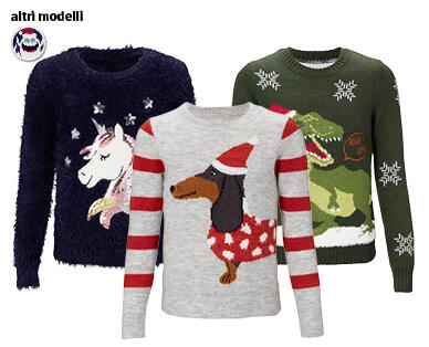 ALIVE(R)
MAGLIONE NATALIZIO PER BAMBINI PICCOLI/BAMBINI