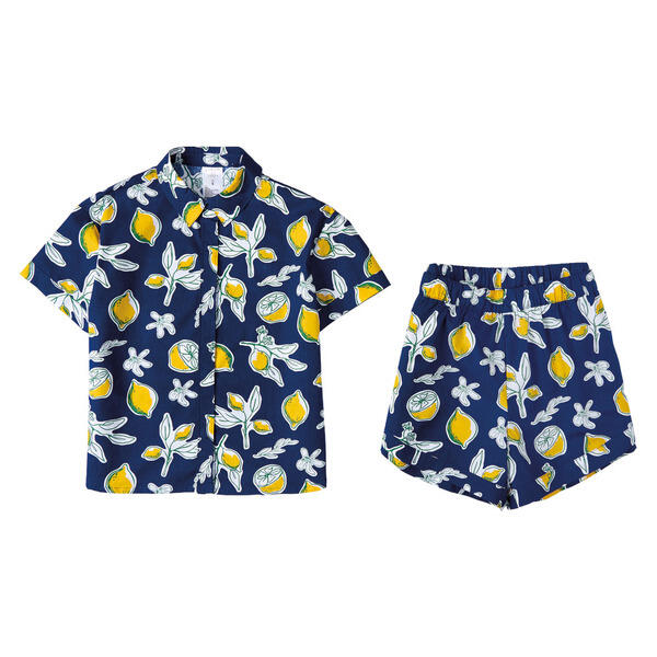 Serra Blue Leisure Set - L