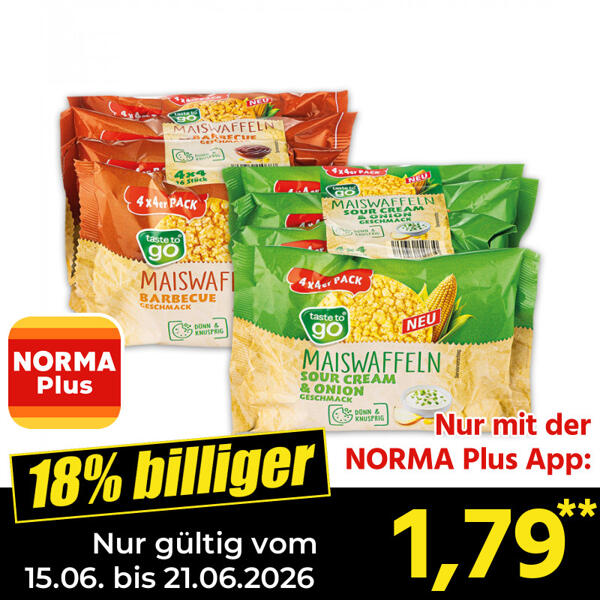 Maiswaffeln