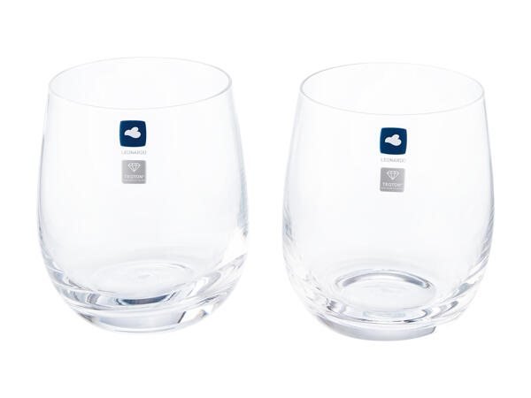Verres, lot de 2