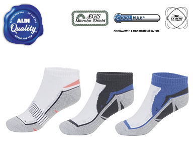 LADIES FITNESS SOCKS 3PK