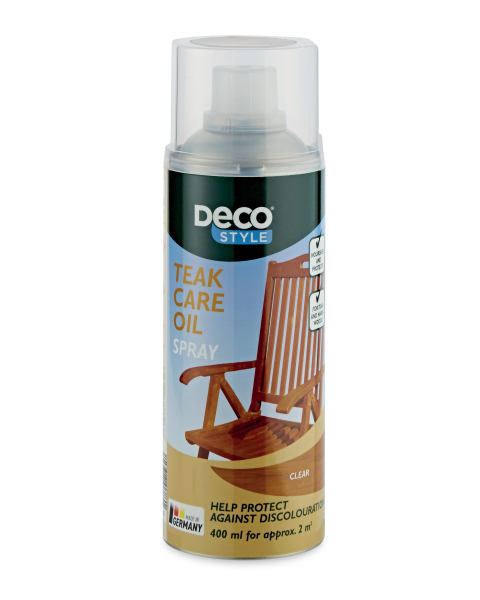 Clear Teak Oil Spray 400ml