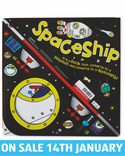 Convertible Spaceship Board Book