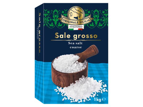 Grovkornigt havssalt