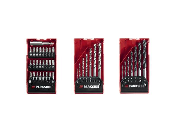 Cordless drill driver set