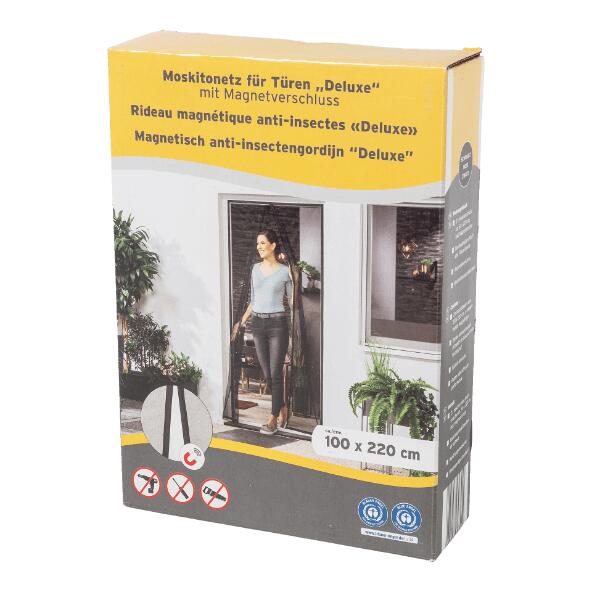 Rideau anti-insectes magnétique