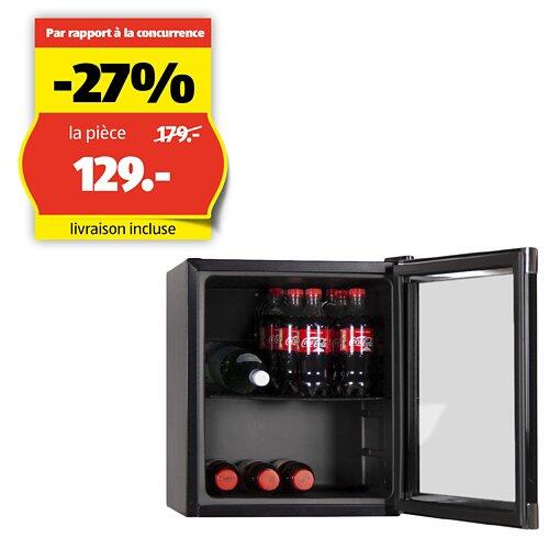 KIBERNETIK Réfrigérateur pour boissons, 48 litres