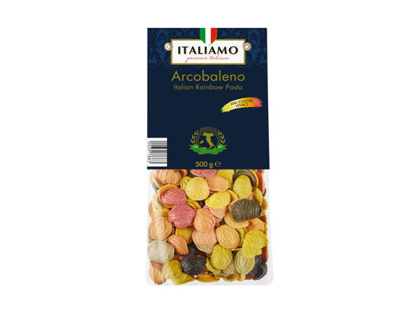 Arcobaleno pâtes colorées