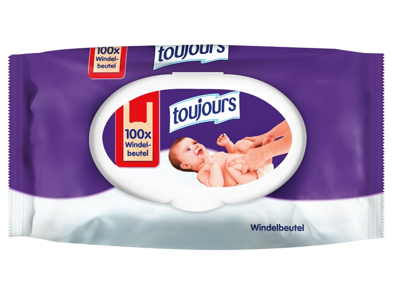 TOUJOURS Windelbeutel
