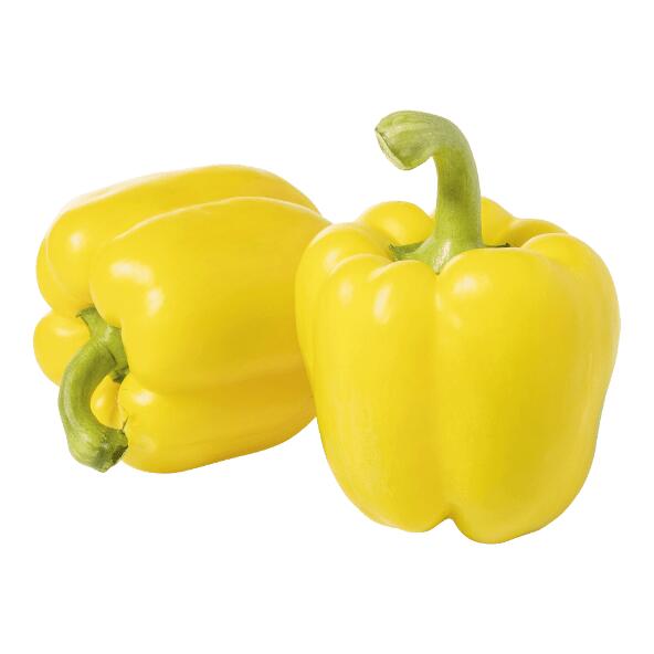Gele paprika's