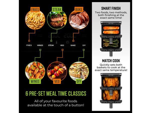 11L Dual Layer Air Fryer