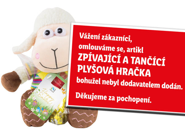 ZPÍVAJÍCÍ A TANČÍCÍ PLYŠOVÁ HRAČKA