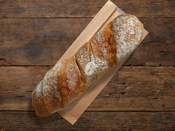 Baguette croccante di pura spelta