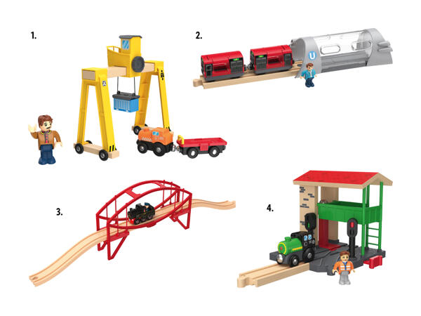 Set d'extension de rails/ponts, petit
