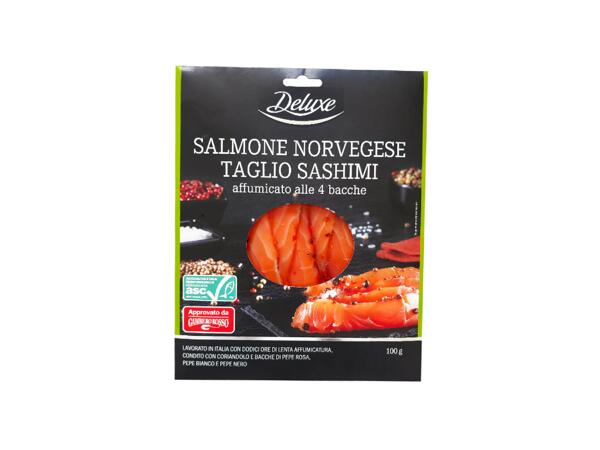 Norwegian Smoked Salmon Sashimi with 4 Berries