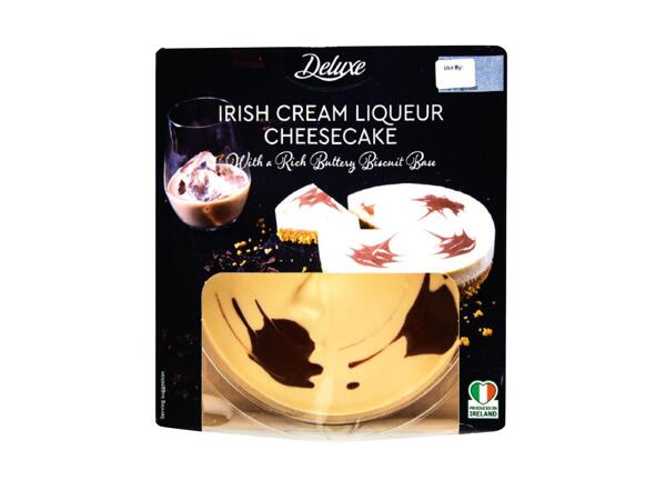 Irish Cream Liqueur Cheesecake