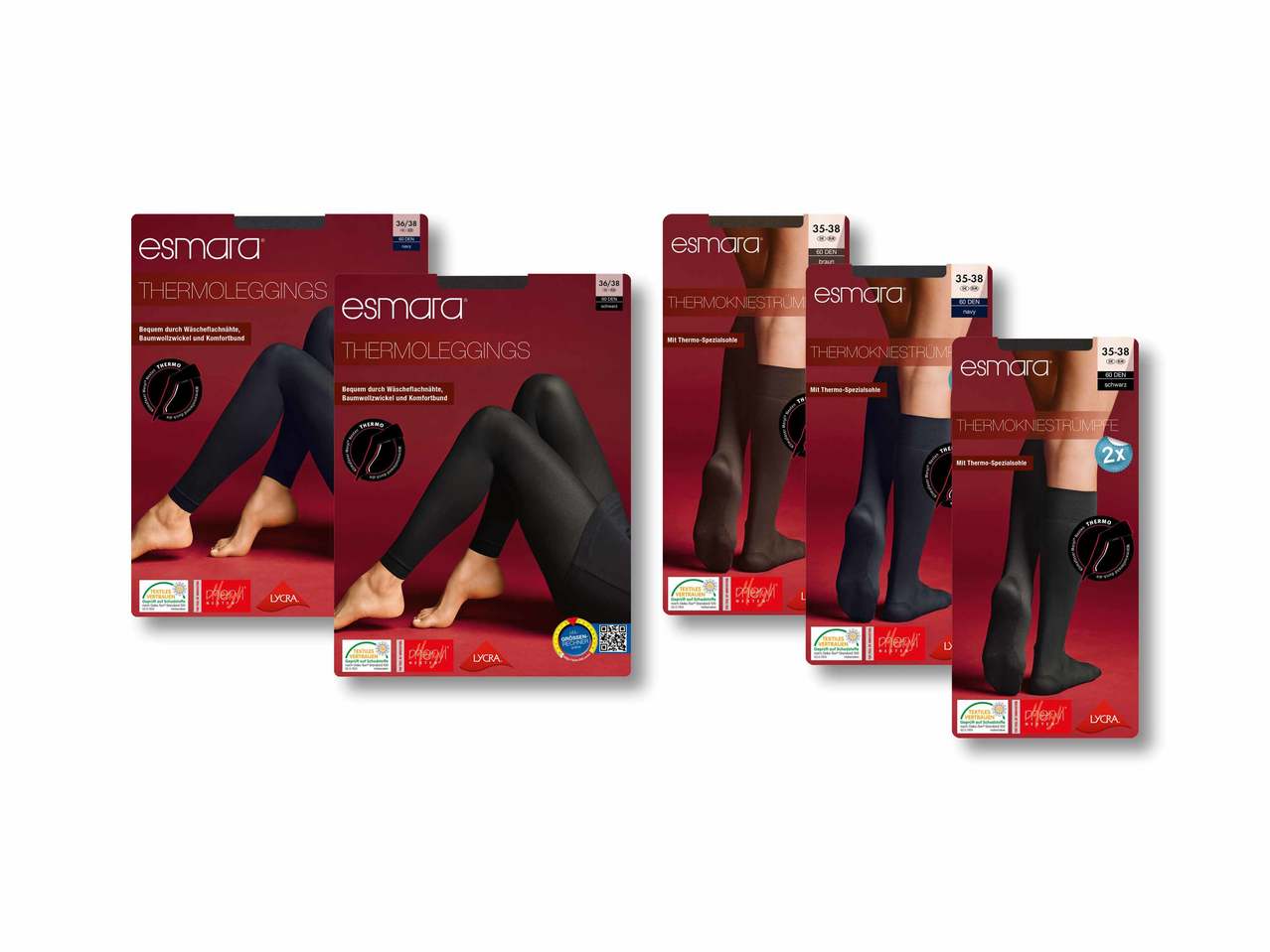 Assortiment de mi-bas et leggings1