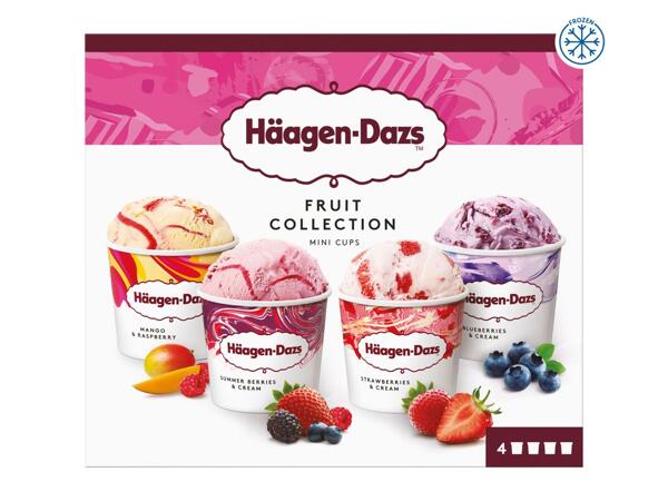 Haagen Dazs Fruit Collection Mini Cups