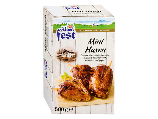 ALPENFEST Mini-Haxen