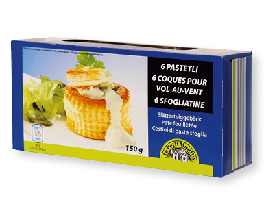 Coques pour vol-au-vent LE PETIT MOULIN