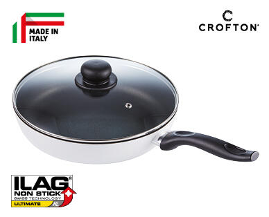 Non-Stick Frying Pan 28cm with Glass Lid