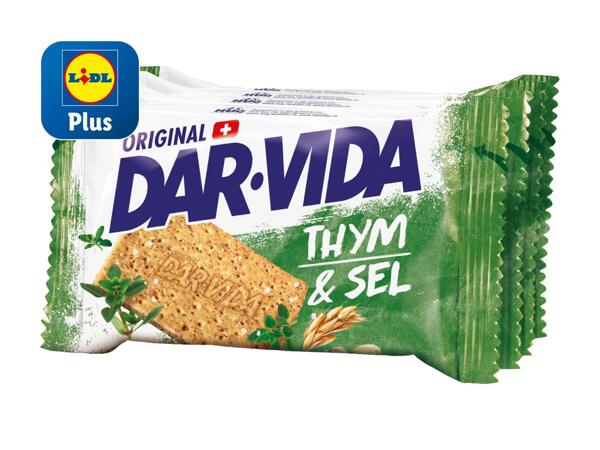 Crackers thym et sel DAR-VIDA