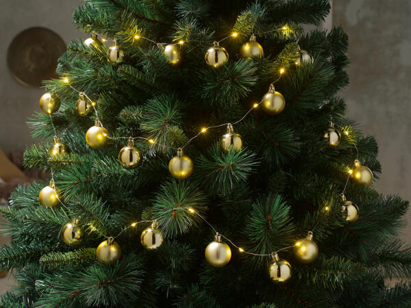 LED-Weihnachtskugelkette