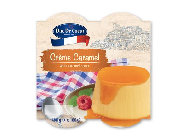 DUC DE COEUR Crème Caramel