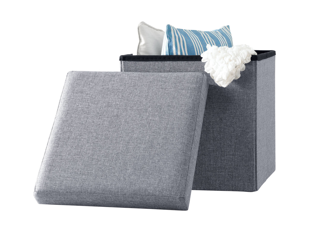Livarno Living Storage Footstool1