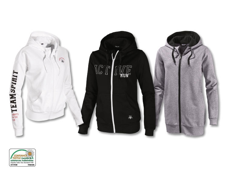Sweat zippé