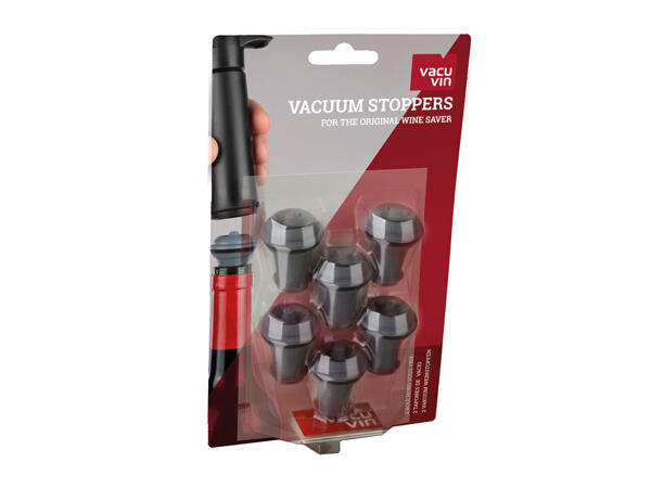 Vacu Vin Wine Stoppers Grey