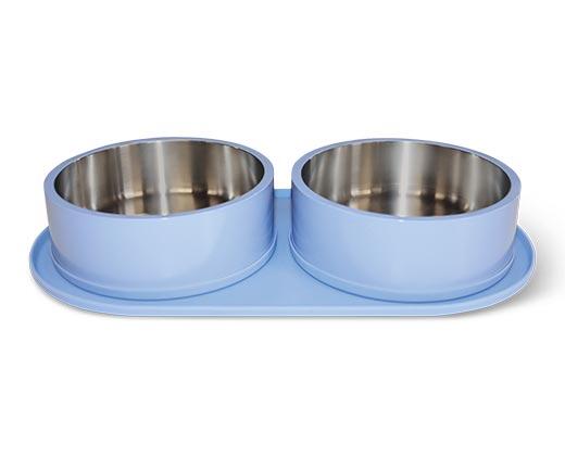 Heart to Tail Pet Mat and Bowls