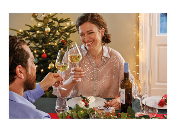 Ernesto 6 Champagne Flutes, Wine Glasses or Tumblers