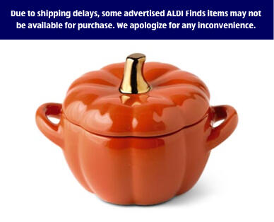 Crofton 
 2-Pack Mini or 1-Pack Small Pumpkin Casserole Dish