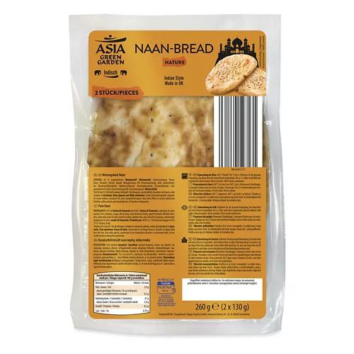 ASIA GREEN GARDEN Naan Brot, Natur