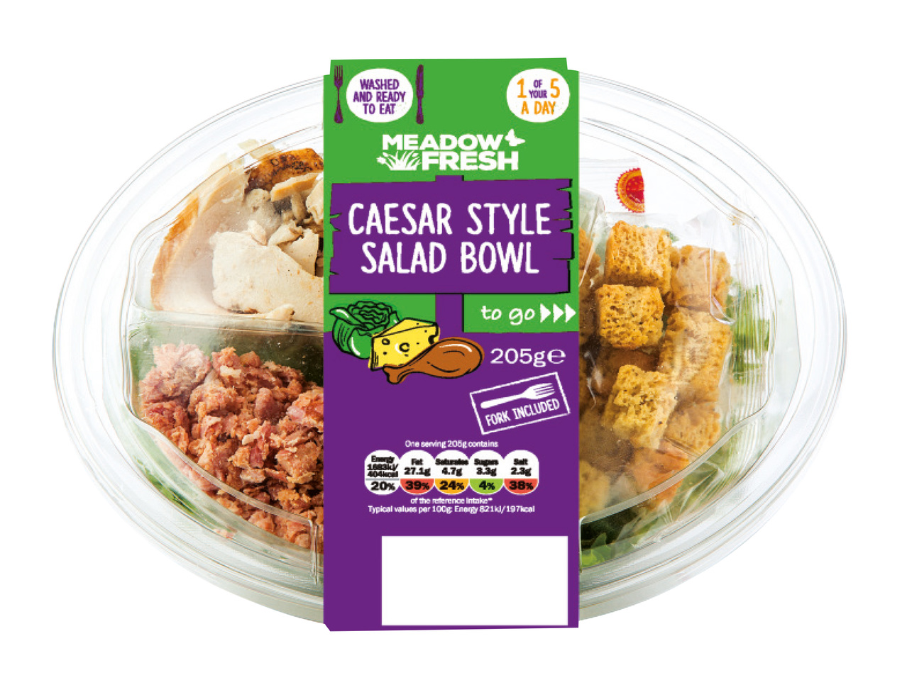 CAESAR STYLE SALAD BOWL