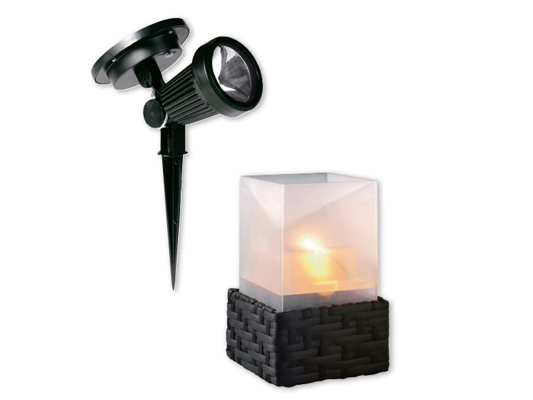 Livarno Lux LED Solar Lamp/ LED Solar Spotlight