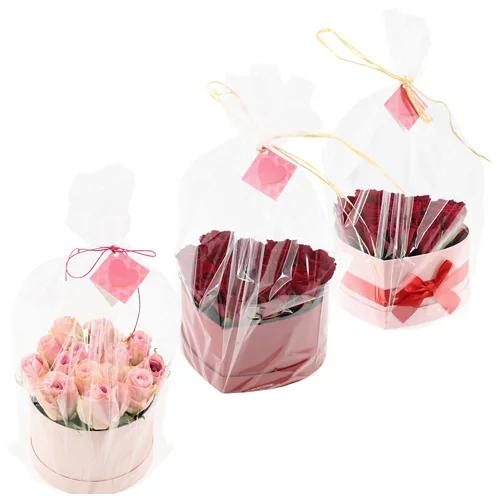 Boîte cœur avec roses