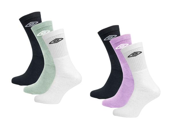 Calze sportive Umbro, 3 paia