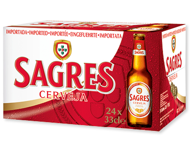 SAGRES Portugiesisches Bier
